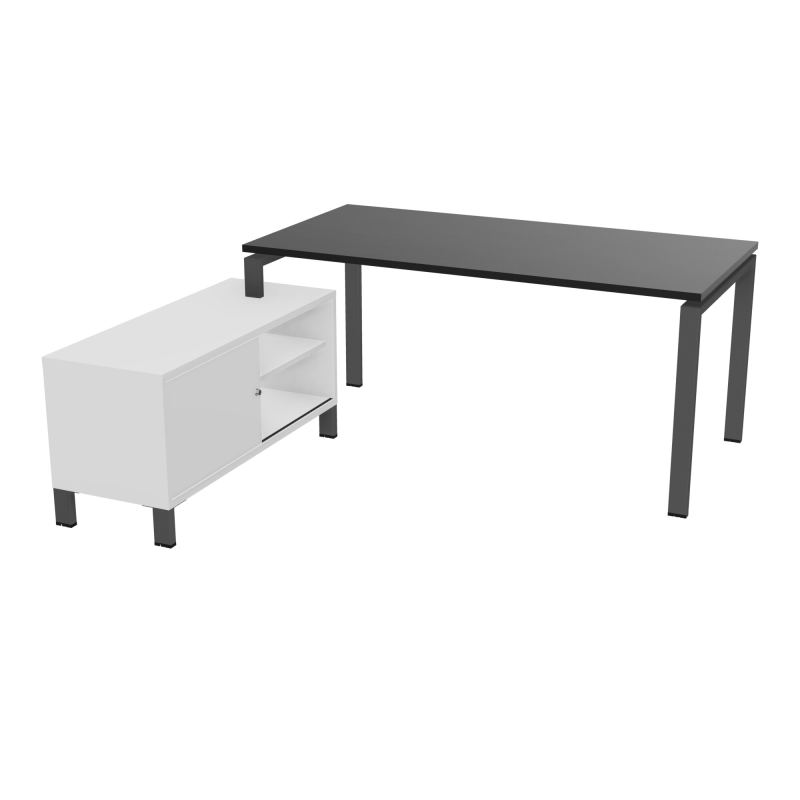 RIO BUREAU RECT. 178X168 PL 160X80 OBT + RET PORT A GAUCHE SIMPLE ACCES  RK SC MG