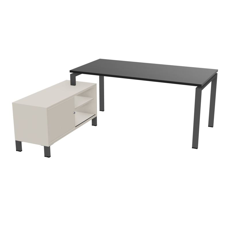 RIO BUREAU RECT. 178X168 PL 160X80 OBT + RET PORT A GAUCHE SIMPLE ACCES  RK SC N5