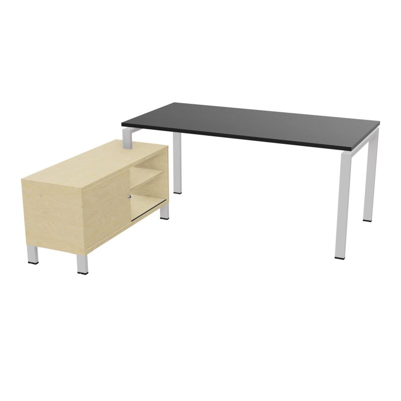 RIO BUREAU RECT. 178X168 PL 160X80 OBT + RET PORT A GAUCHE SIMPLE ACCES  RK SD N8