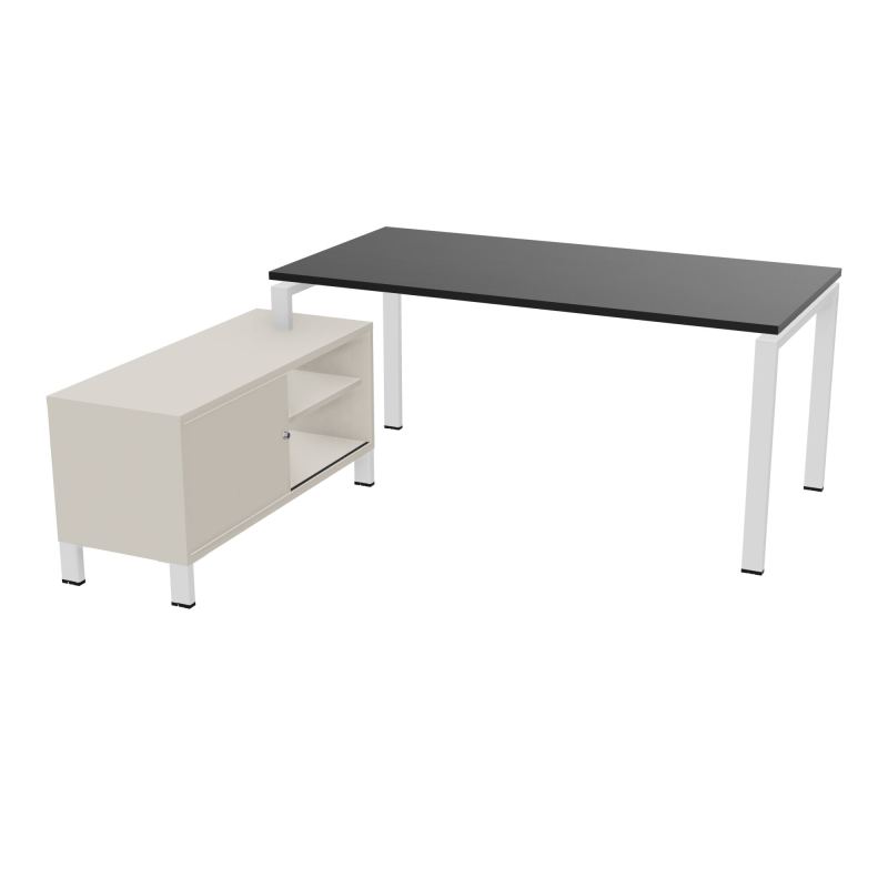 RIO BUREAU RECT. 178X168 PL 160X80 OBT + RET PORT A GAUCHE SIMPLE ACCES  RK SO N5