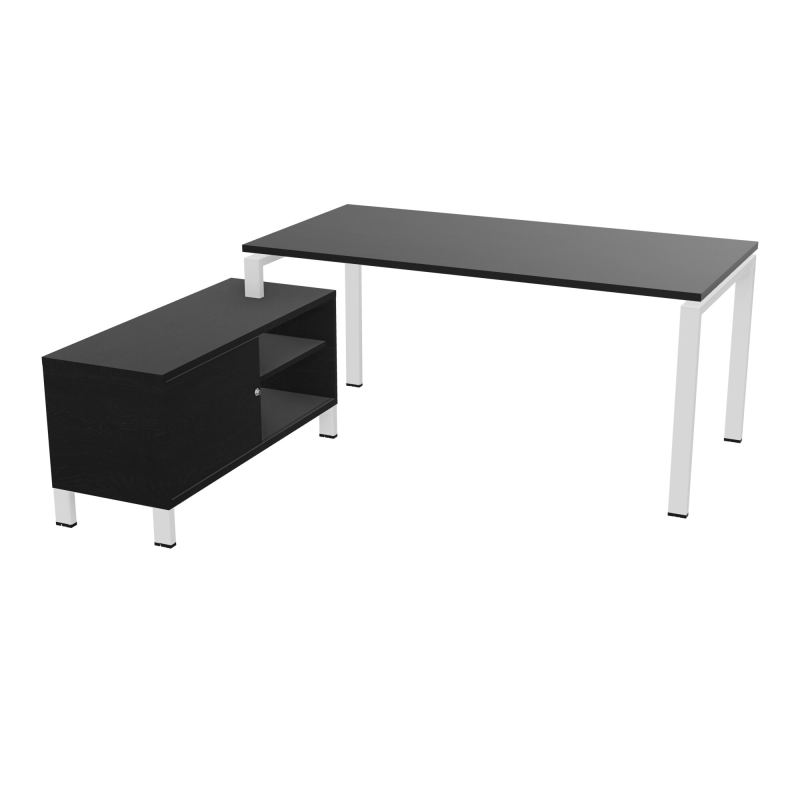 RIO BUREAU RECT. 178X168 PL 160X80 OBT + RET PORT A GAUCHE SIMPLE ACCES  RK SO RK