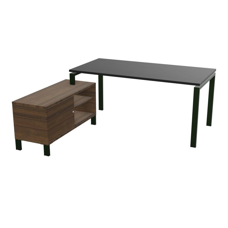RIO BUREAU RECT. 178X168 PL 160X80 OBT + RET PORT A GAUCHE SIMPLE ACCES  RK ST N6