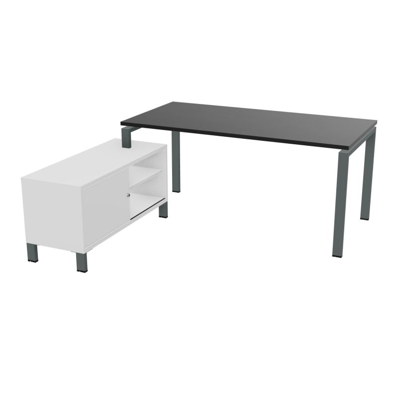 RIO BUREAU RECT. 178X168 PL 160X80 OBT + RET PORT A GAUCHE SIMPLE ACCES  RK SU MG