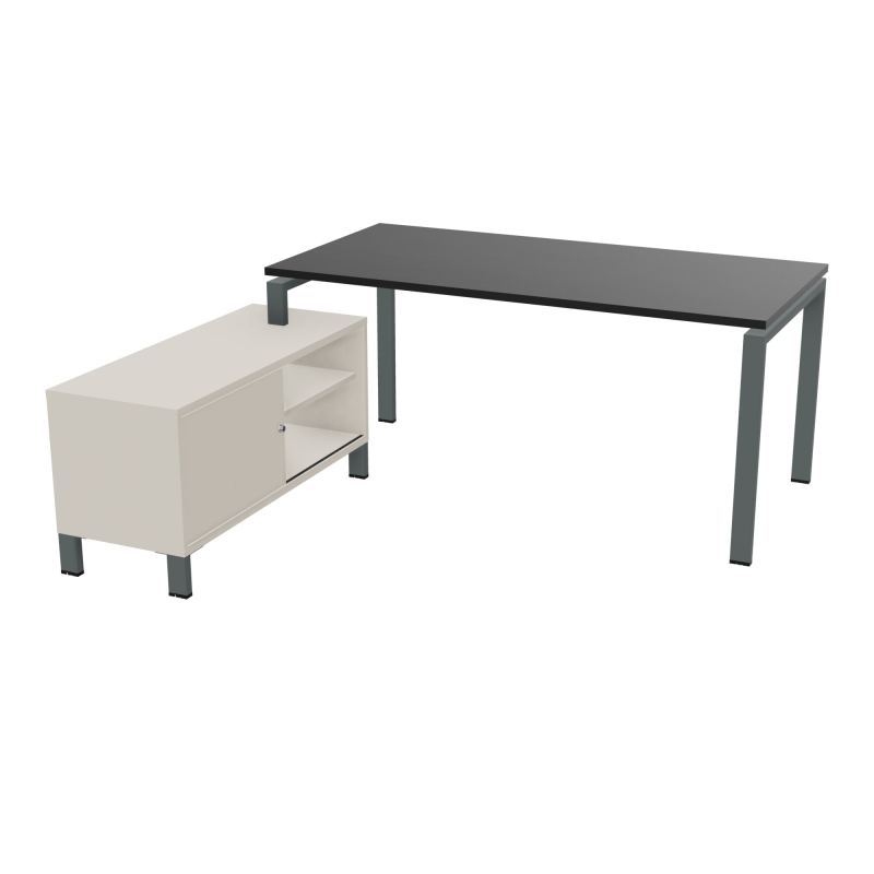RIO BUREAU RECT. 178X168 PL 160X80 OBT + RET PORT A GAUCHE SIMPLE ACCES  RK SU N5