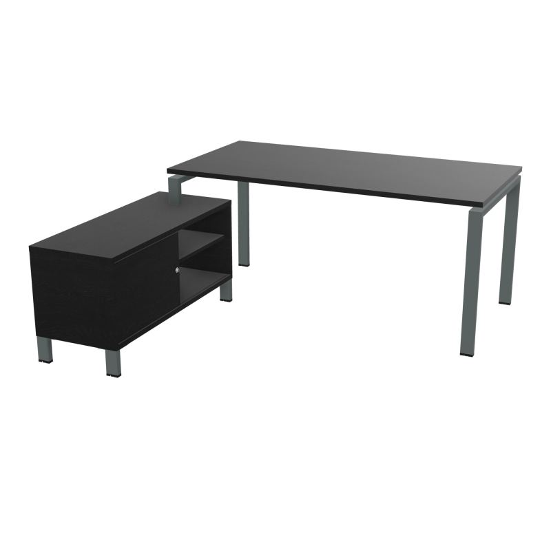 RIO BUREAU RECT. 178X168 PL 160X80 OBT + RET PORT A GAUCHE SIMPLE ACCES  RK SU RK