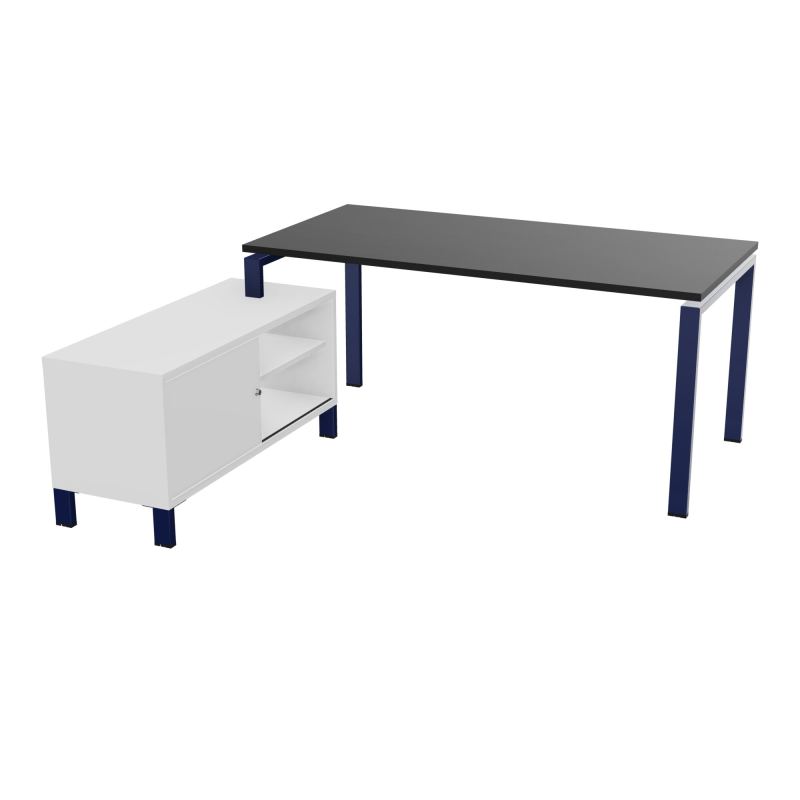 RIO BUREAU RECT. 178X168 PL 160X80 OBT + RET PORT A GAUCHE SIMPLE ACCES  RK X4 MG