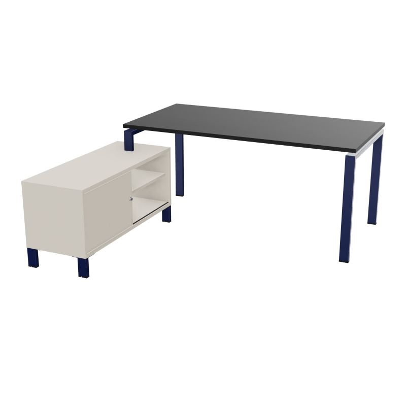 RIO BUREAU RECT. 178X168 PL 160X80 OBT + RET PORT A GAUCHE SIMPLE ACCES  RK X4 N5