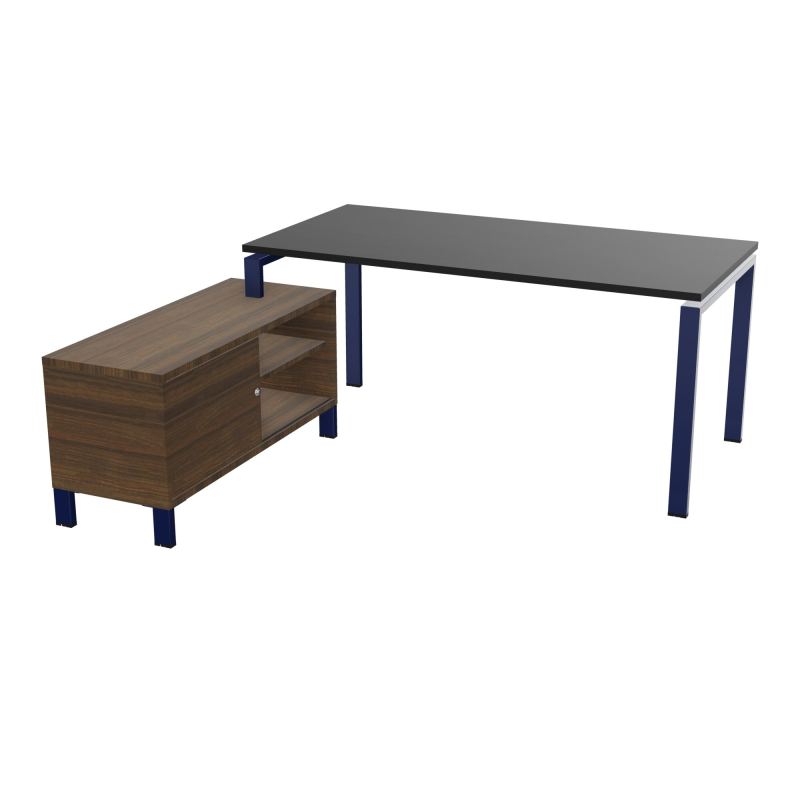 RIO BUREAU RECT. 178X168 PL 160X80 OBT + RET PORT A GAUCHE SIMPLE ACCES  RK X4 N6