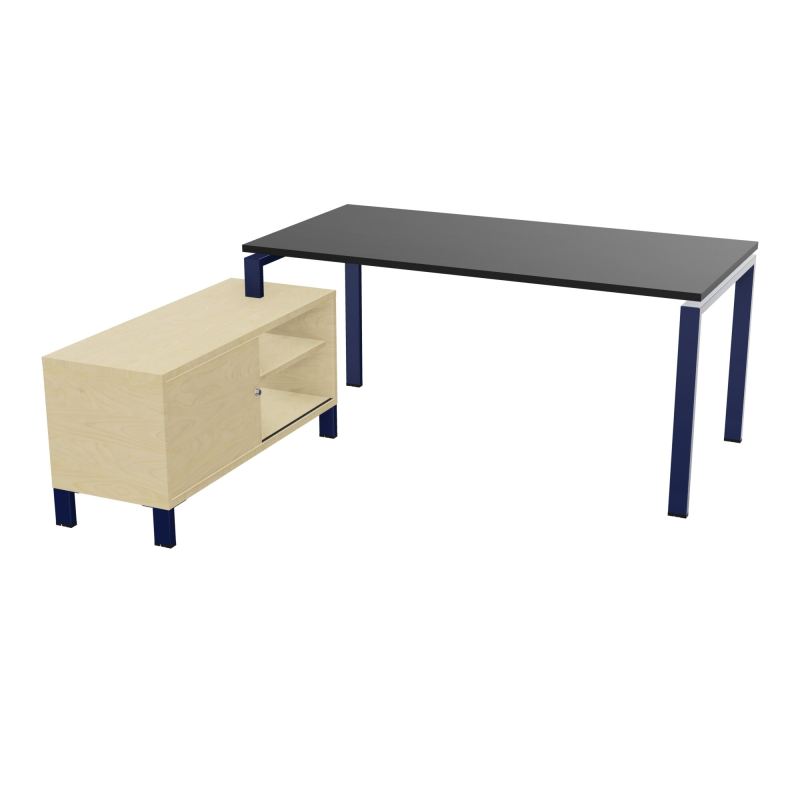 RIO BUREAU RECT. 178X168 PL 160X80 OBT + RET PORT A GAUCHE SIMPLE ACCES  RK X4 N8