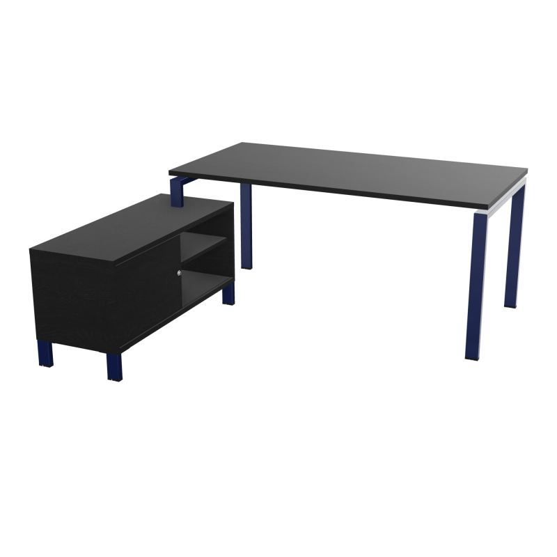 RIO BUREAU RECT. 178X168 PL 160X80 OBT + RET PORT A GAUCHE SIMPLE ACCES  RK X4 RK