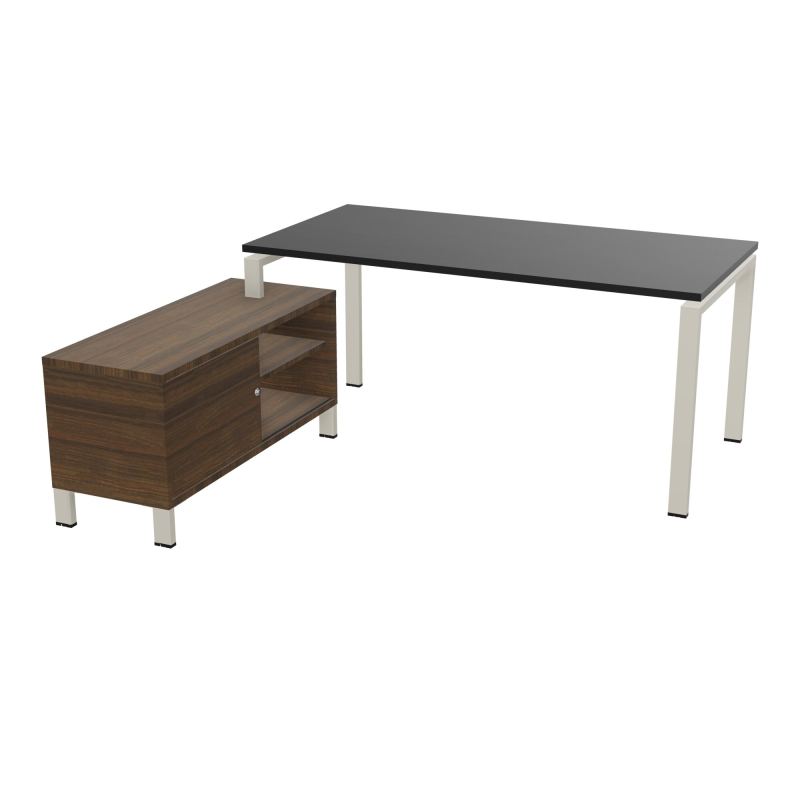 RIO BUREAU RECT. 178X168 PL 160X80 OBT + RET PORT A GAUCHE SIMPLE ACCES  RK ZC N6