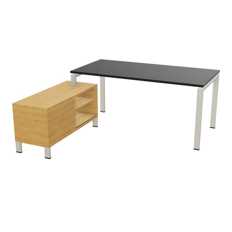 RIO BUREAU RECT. 178X168 PL 160X80 OBT + RET PORT A GAUCHE SIMPLE ACCES  RK ZC R5