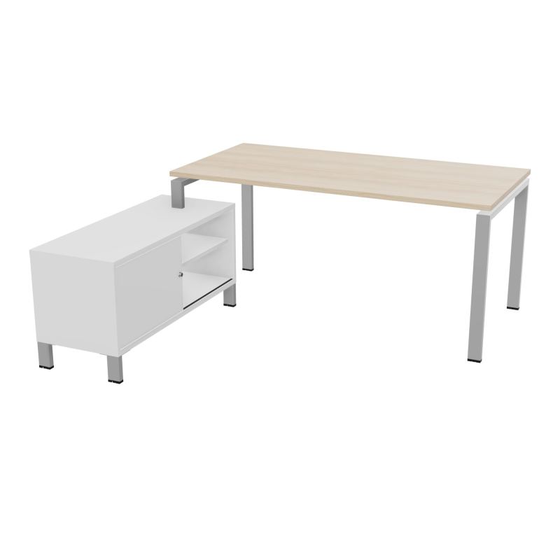 RIO BUREAU RECT. 178X168 PL 160X80 OBT + RET PORT A GAUCHE SIMPLE ACCES  RZ SA MG