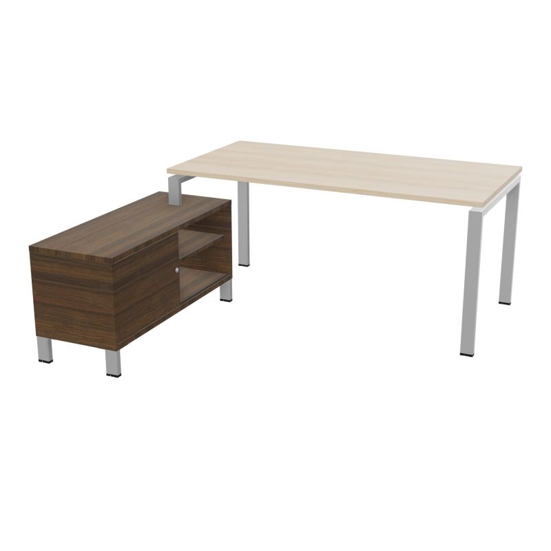 RIO BUREAU RECT. 178X168 PL 160X80 OBT + RET PORT A GAUCHE SIMPLE ACCES  RZ SA N6