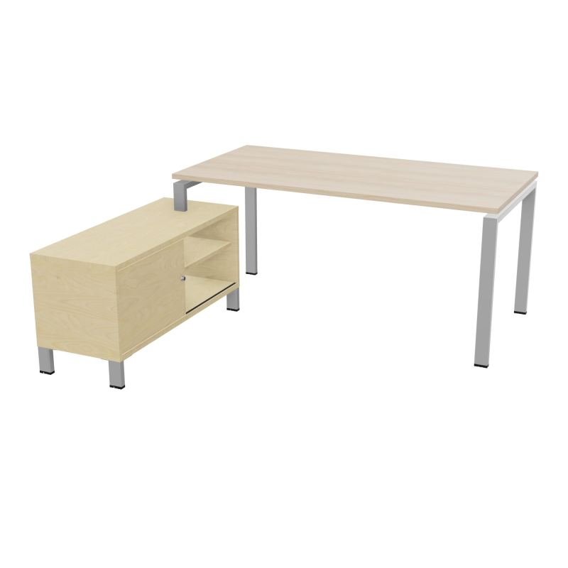 RIO BUREAU RECT. 178X168 PL 160X80 OBT + RET PORT A GAUCHE SIMPLE ACCES  RZ SA N8