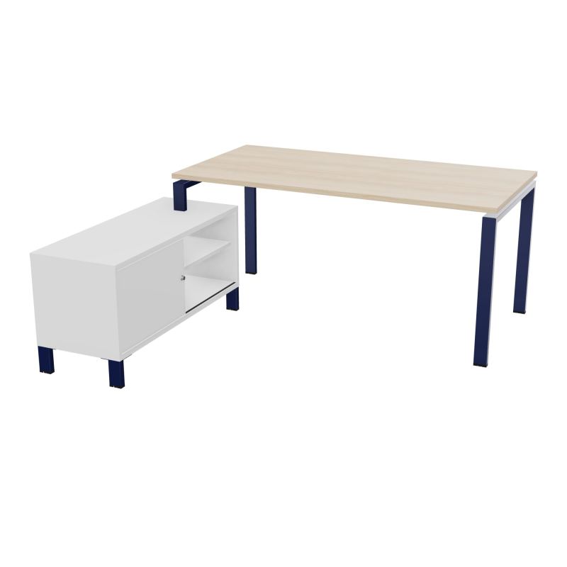 RIO BUREAU RECT. 178X168 PL 160X80 OBT + RET PORT A GAUCHE SIMPLE ACCES  RZ X4 MG
