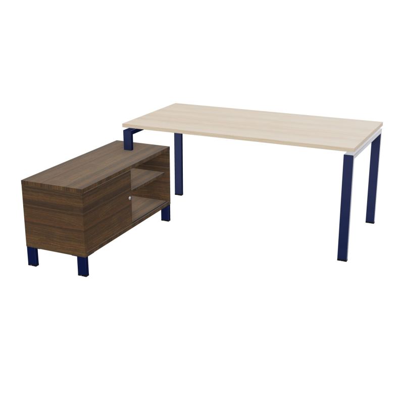 RIO BUREAU RECT. 178X168 PL 160X80 OBT + RET PORT A GAUCHE SIMPLE ACCES  RZ X4 N6