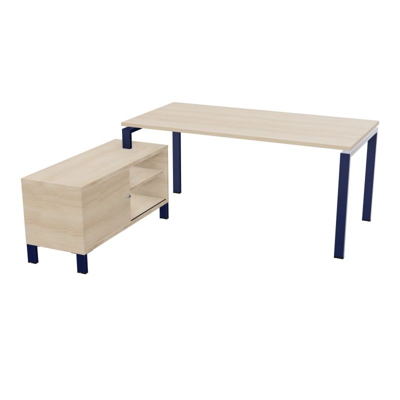 RIO BUREAU RECT. 178X168 PL 160X80 OBT + RET PORT A GAUCHE SIMPLE ACCES  RZ X4 RZ