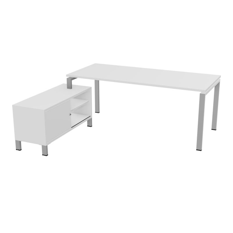 RIO BUREAU RECT. 198X168 PL 180X80 OBT RET PORT A GAUCHE SIMPLE ACCES  MG SA MG