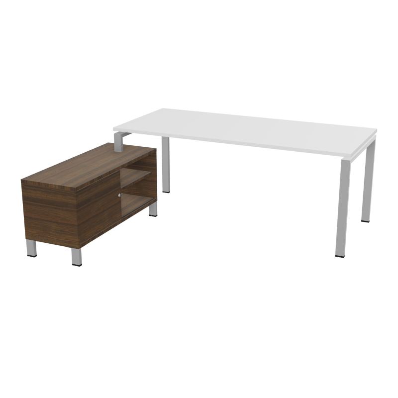 RIO BUREAU RECT. 198X168 PL 180X80 OBT RET PORT A GAUCHE SIMPLE ACCES  MG SA N6