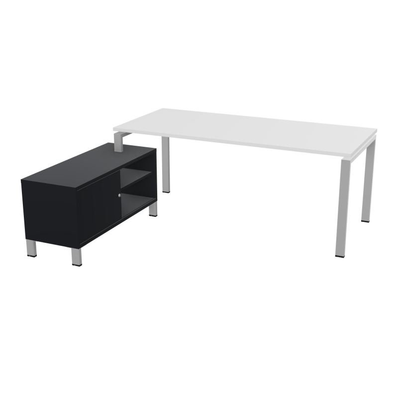 RIO BUREAU RECT. 198X168 PL 180X80 OBT RET PORT A GAUCHE SIMPLE ACCES  MG SA R9