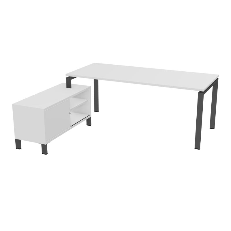 RIO BUREAU RECT. 198X168 PL 180X80 OBT RET PORT A GAUCHE SIMPLE ACCES  MG SC MG
