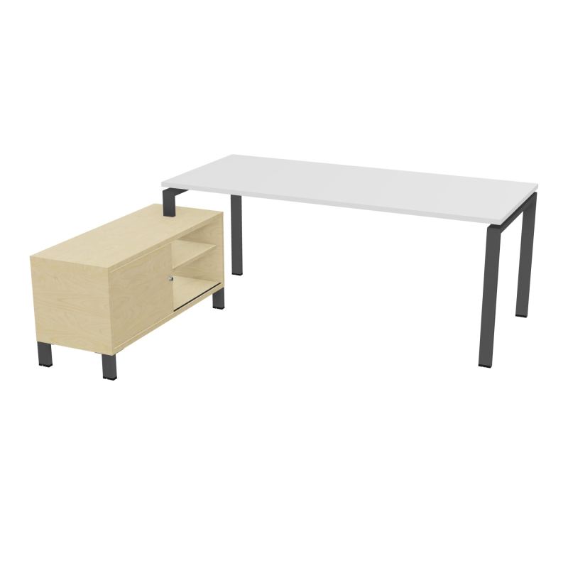 RIO BUREAU RECT. 198X168 PL 180X80 OBT RET PORT A GAUCHE SIMPLE ACCES  MG SC N8