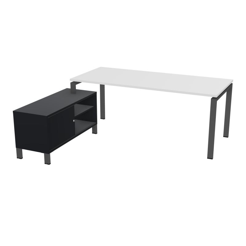 RIO BUREAU RECT. 198X168 PL 180X80 OBT RET PORT A GAUCHE SIMPLE ACCES  MG SC R9