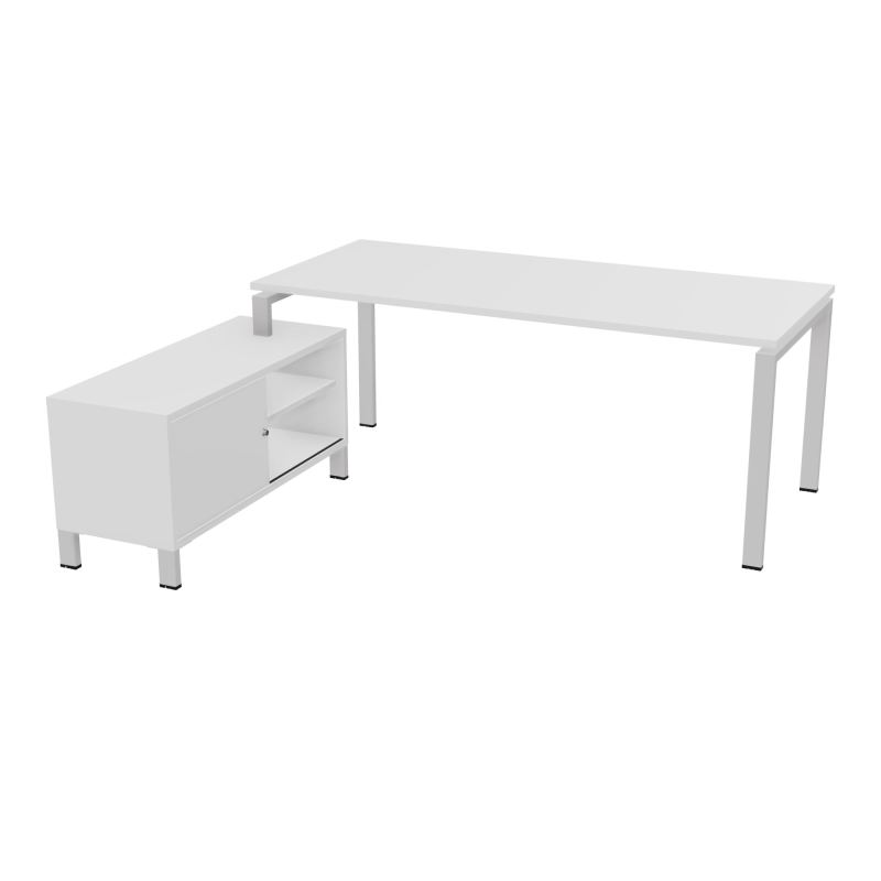 RIO BUREAU RECT. 198X168 PL 180X80 OBT RET PORT A GAUCHE SIMPLE ACCES  MG SD MG