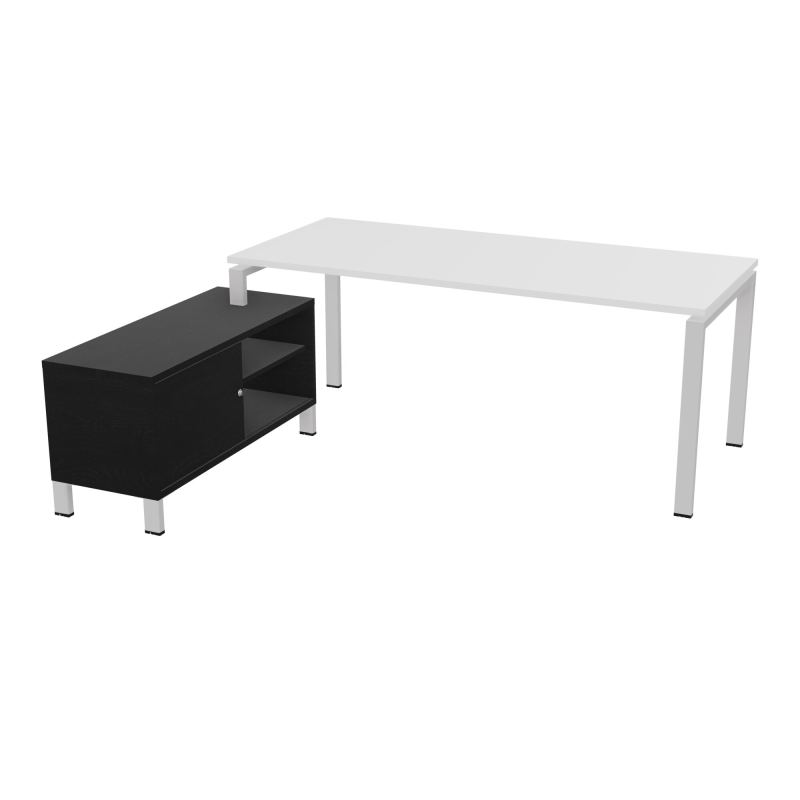RIO BUREAU RECT. 198X168 PL 180X80 OBT RET PORT A GAUCHE SIMPLE ACCES  MG SD RK