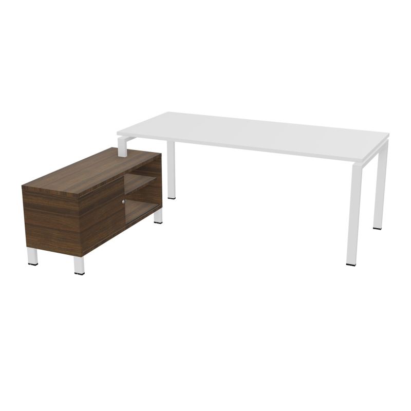 RIO BUREAU RECT. 198X168 PL 180X80 OBT RET PORT A GAUCHE SIMPLE ACCES  MG SO N6