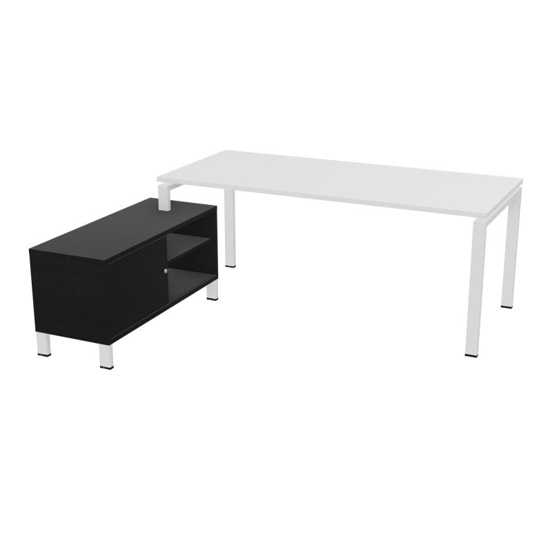 RIO BUREAU RECT. 198X168 PL 180X80 OBT RET PORT A GAUCHE SIMPLE ACCES  MG SO RK