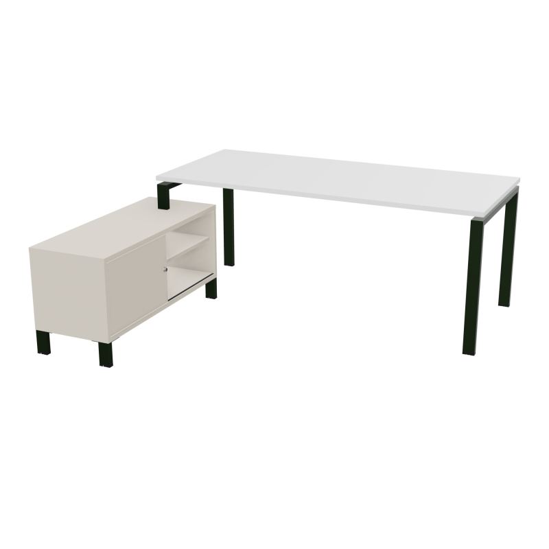 RIO BUREAU RECT. 198X168 PL 180X80 OBT RET PORT A GAUCHE SIMPLE ACCES  MG ST N5