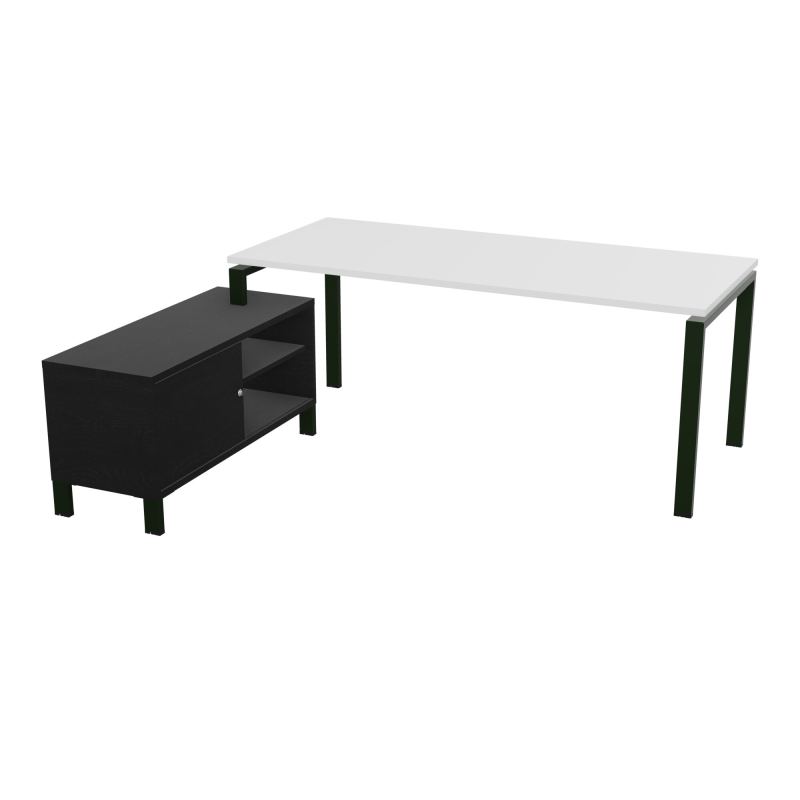 RIO BUREAU RECT. 198X168 PL 180X80 OBT RET PORT A GAUCHE SIMPLE ACCES  MG ST RK