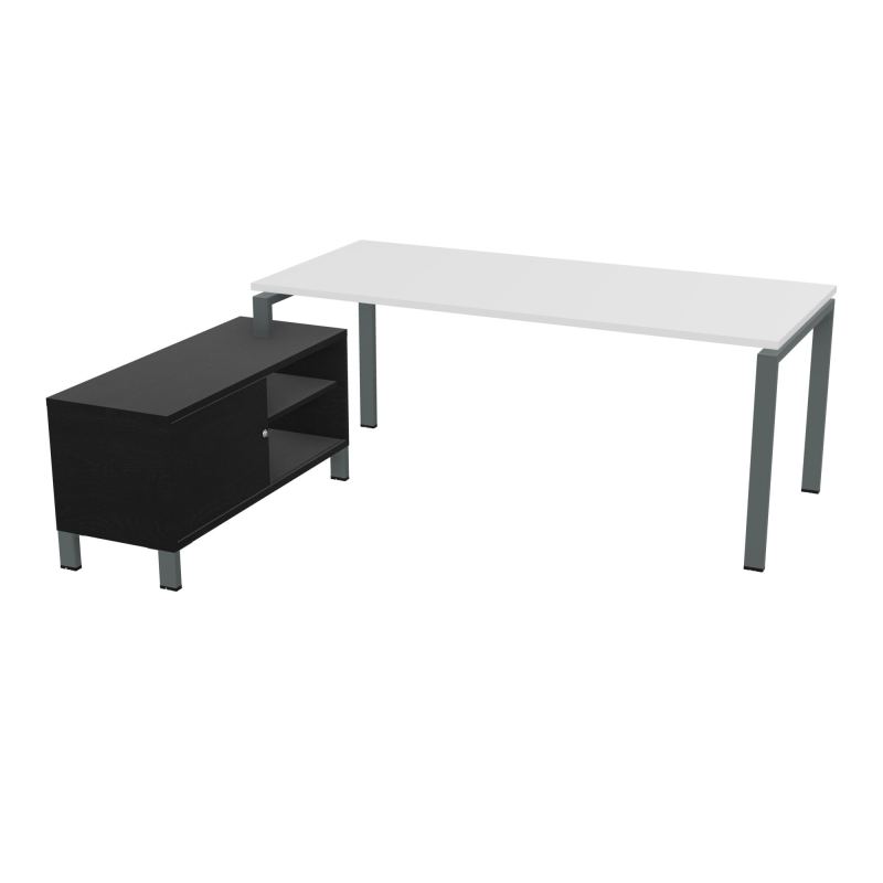 RIO BUREAU RECT. 198X168 PL 180X80 OBT RET PORT A GAUCHE SIMPLE ACCES  MG SU RK