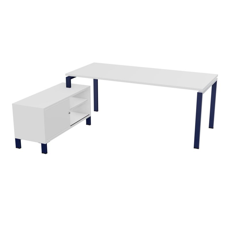 RIO BUREAU RECT. 198X168 PL 180X80 OBT RET PORT A GAUCHE SIMPLE ACCES  MG X4 MG