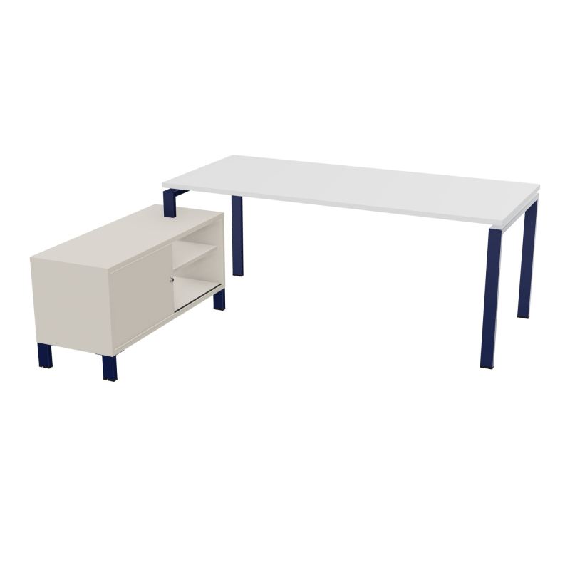 RIO BUREAU RECT. 198X168 PL 180X80 OBT RET PORT A GAUCHE SIMPLE ACCES  MG X4 N5