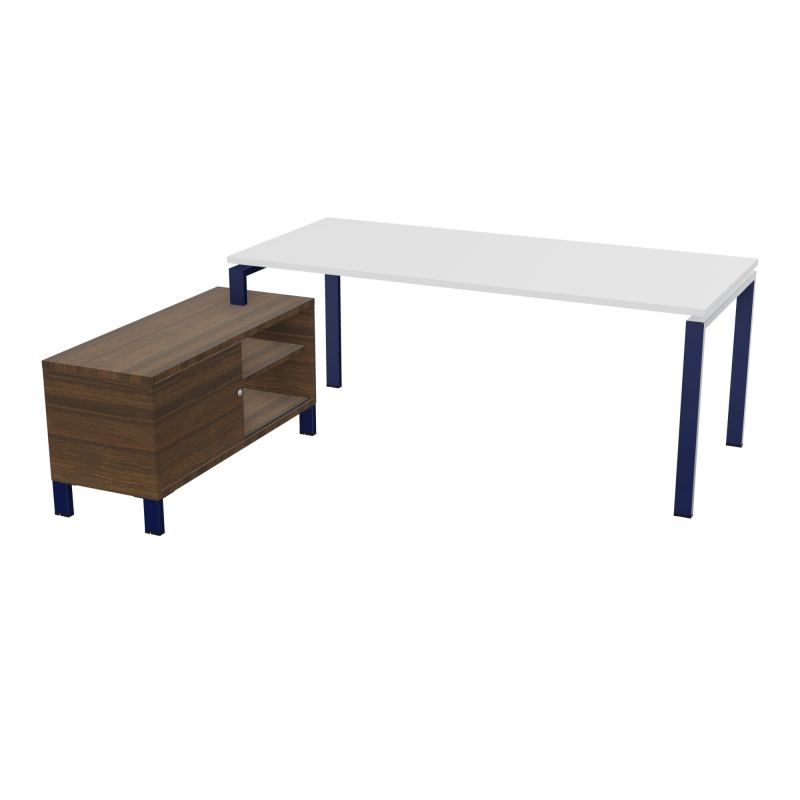RIO BUREAU RECT. 198X168 PL 180X80 OBT RET PORT A GAUCHE SIMPLE ACCES  MG X4 N6