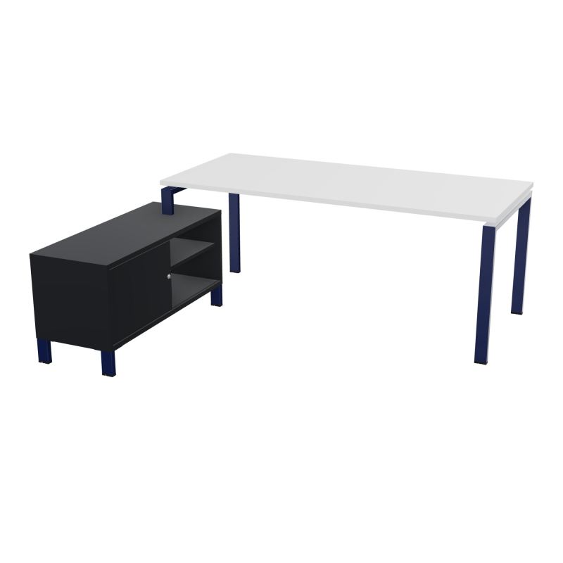RIO BUREAU RECT. 198X168 PL 180X80 OBT RET PORT A GAUCHE SIMPLE ACCES  MG X4 R9