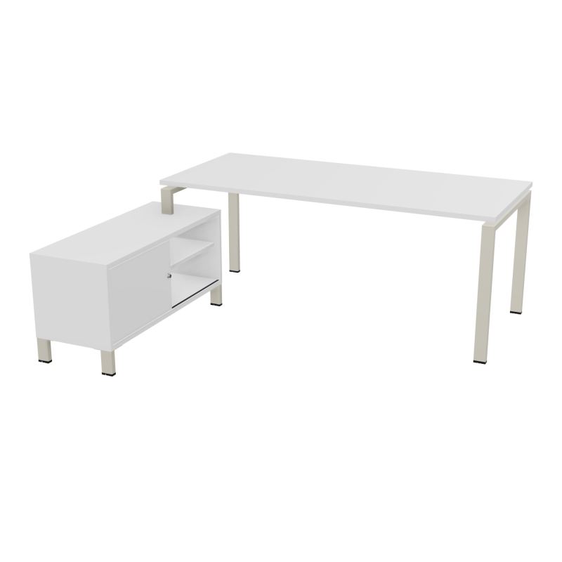 RIO BUREAU RECT. 198X168 PL 180X80 OBT RET PORT A GAUCHE SIMPLE ACCES  MG ZC MG