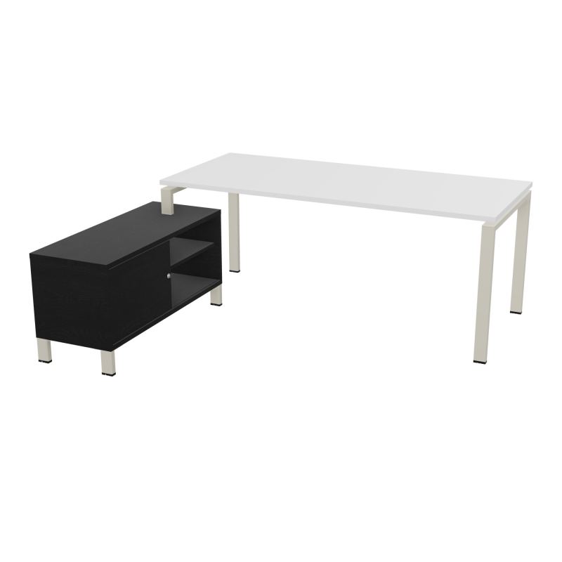 RIO BUREAU RECT. 198X168 PL 180X80 OBT RET PORT A GAUCHE SIMPLE ACCES  MG ZC RK