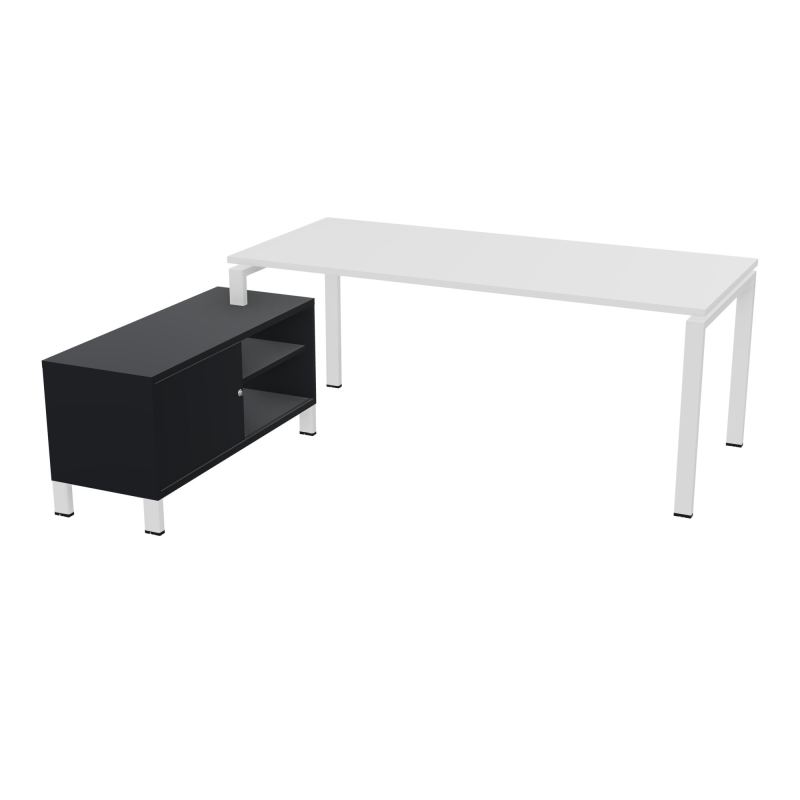 RIO BUREAU RECT. 198X168 PL 180X80 OBT RET PORT A GAUCHE SIMPLE ACCES  MG ZO R9