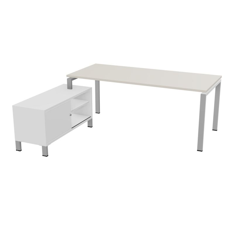 RIO BUREAU RECT. 198X168 PL 180X80 OBT RET PORT A GAUCHE SIMPLE ACCES  N5 SA MG