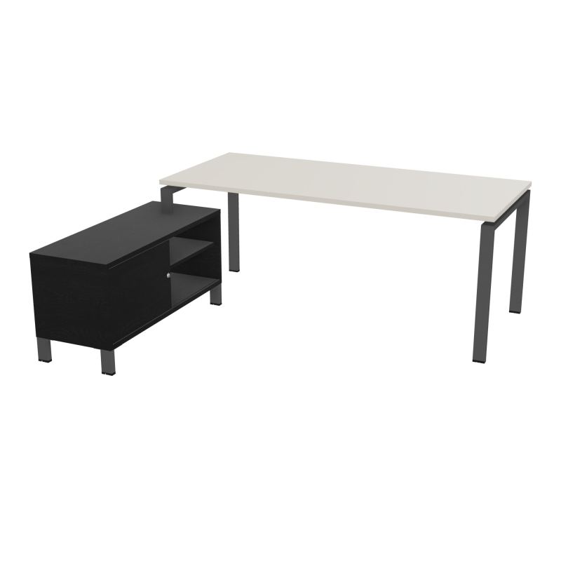 RIO BUREAU RECT. 198X168 PL 180X80 OBT RET PORT A GAUCHE SIMPLE ACCES  N5 SC RK