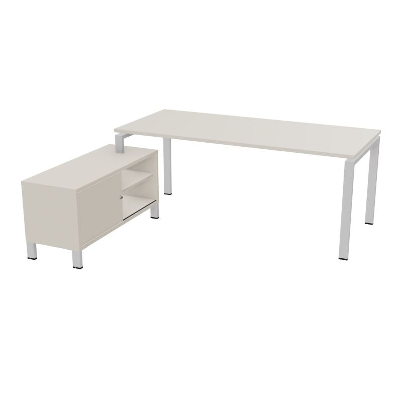 RIO BUREAU RECT. 198X168 PL 180X80 OBT RET PORT A GAUCHE SIMPLE ACCES  N5 SD N5