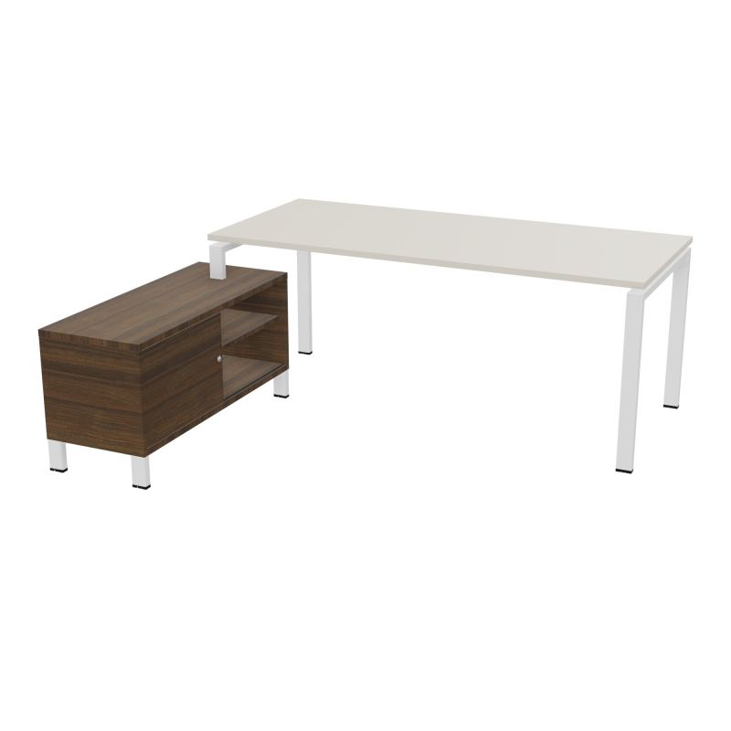 RIO BUREAU RECT. 198X168 PL 180X80 OBT RET PORT A GAUCHE SIMPLE ACCES  N5 SO N6