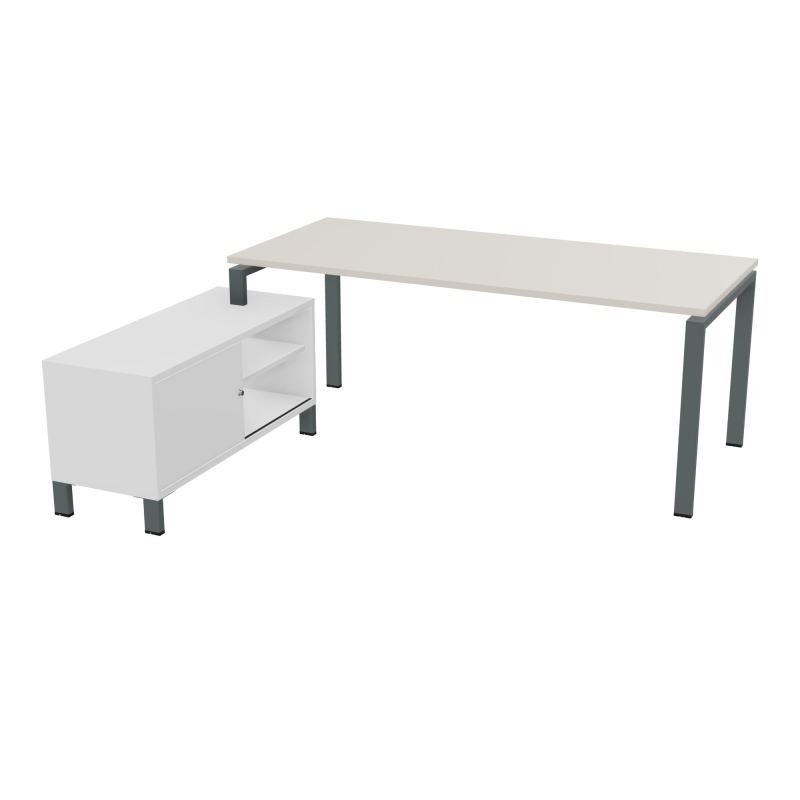 RIO BUREAU RECT. 198X168 PL 180X80 OBT RET PORT A GAUCHE SIMPLE ACCES  N5 SU MG