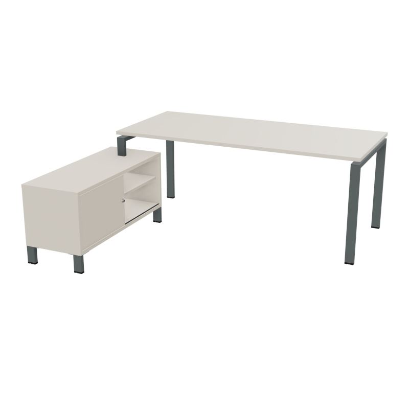 RIO BUREAU RECT. 198X168 PL 180X80 OBT RET PORT A GAUCHE SIMPLE ACCES  N5 SU N5