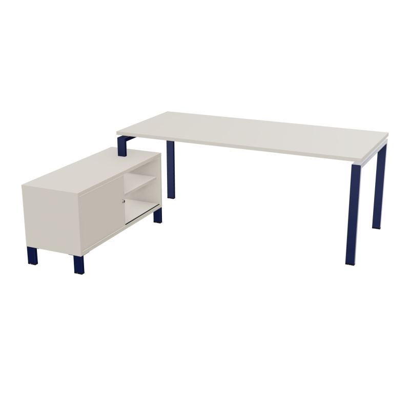 RIO BUREAU RECT. 198X168 PL 180X80 OBT RET PORT A GAUCHE SIMPLE ACCES  N5 X4 N5