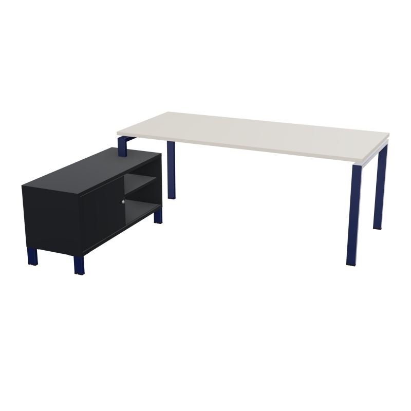 RIO BUREAU RECT. 198X168 PL 180X80 OBT RET PORT A GAUCHE SIMPLE ACCES  N5 X4 R9